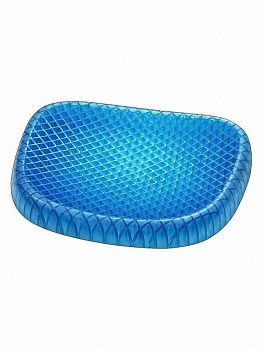 Автомобильная ортопедическая гелевая подушка на сиденье "OrthoGel Pad" (подарок)
