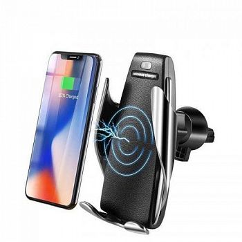 Автомобильная беспроводная зарядка-держатель "Smart sensor" (подарок)