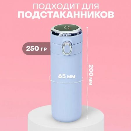 Термос с температурным LED дисплеем "Conserve Energy", 500 мл