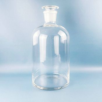 Склянка (штанглас) 5drops, 10000 мл, светлое стекло, с притёртой пробкой, узкое горло