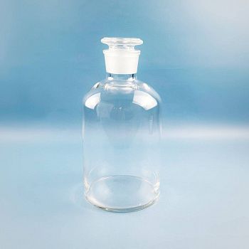 Склянка (штанглас) 5drops, 2500 мл, светлое стекло, с притёртой пробкой, узкое горло