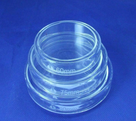 Чашка Петри, 90/18 мм, нестерильная, стекло Boro 3.3, 10 шт/упак