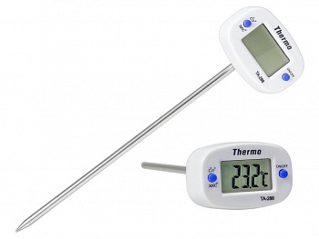 Электронный поворотный термометр "White - 288" (-50 - 300 C) со щупом