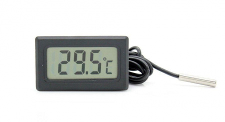 Цифровой термометр с выносным датчиком температуры "Long-10", -50 - 110 C