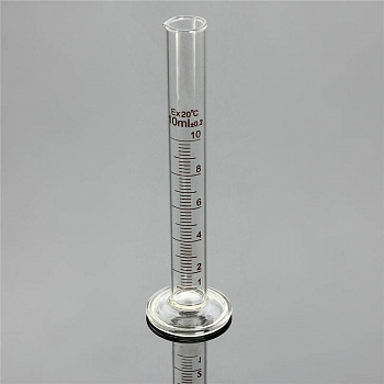 Цилиндр мерный 1-250-2, 250 мл, со стеклянным основанием, с носиком