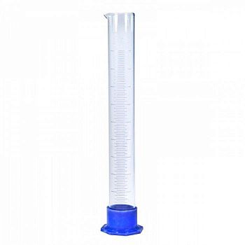 Цилиндр мерный 5drops 3-1000-2, 1000 мл, с пластиковым основанием, с носиком, градуированный