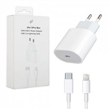 Адаптер питания USB-C на lightning для смартфонов "Apple" (аналог)