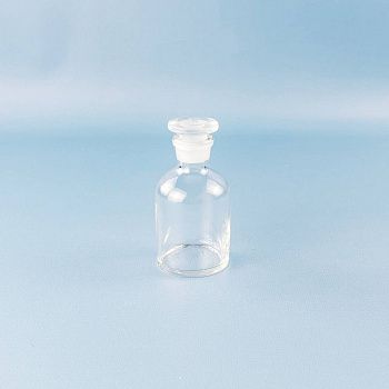 Склянка (штанглас) 5drops, 125 мл, светлое стекло, с притёртой пробкой, узкое горло