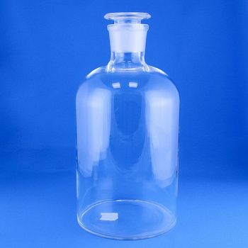 Склянка (штанглас) 5drops, 10000 мл, светлое стекло, с притёртой пробкой, узкое горло
