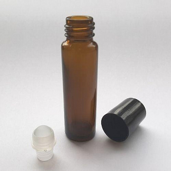 Флакон парфюмерный, темное стекло, винтовое горло, 11,2 мл, без крышки (упаковка 100 шт)