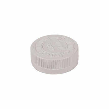 Крышка пластиковая, нажимная, для таблеточных флаконов, DPI400-33, 1 шт