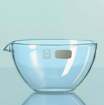Чаша для выпаривания стеклянная, 560 мл, диаметр 120 мм