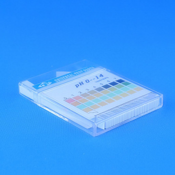 Индикаторная бумага четырёхцветная универсальная - 100 полосок в упаковке рН 0-14