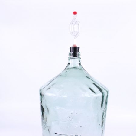 Бутыль "Казацкий", 25 литров, с градуировкой, светлое стекло